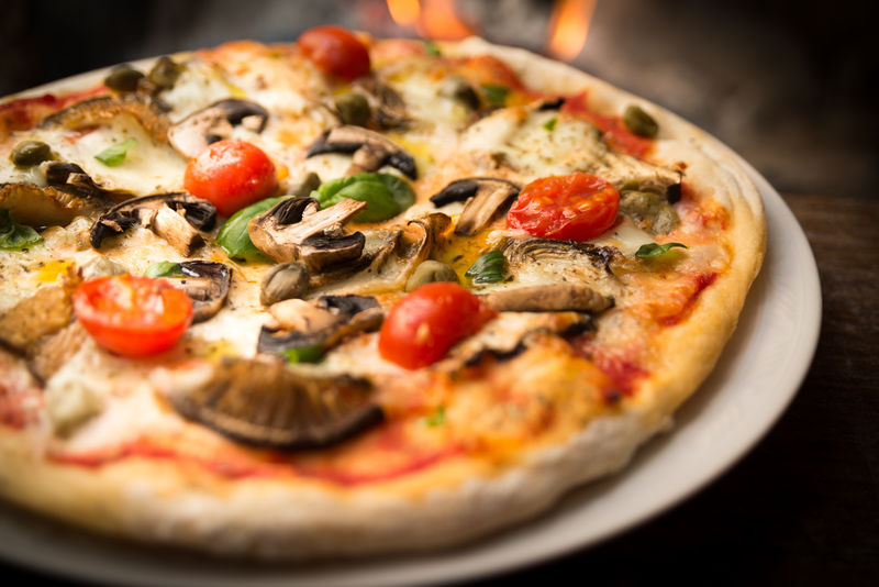蘑菇披萨-意大利披萨店