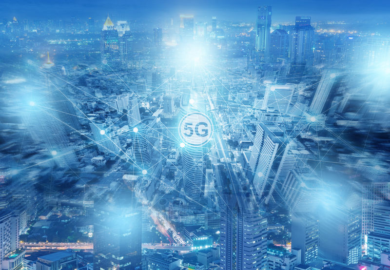 5G连接技术在复杂城市的多次曝光