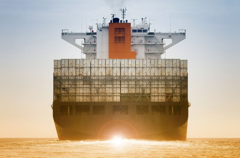 国际集装箱货船物流进出口运输业理念
