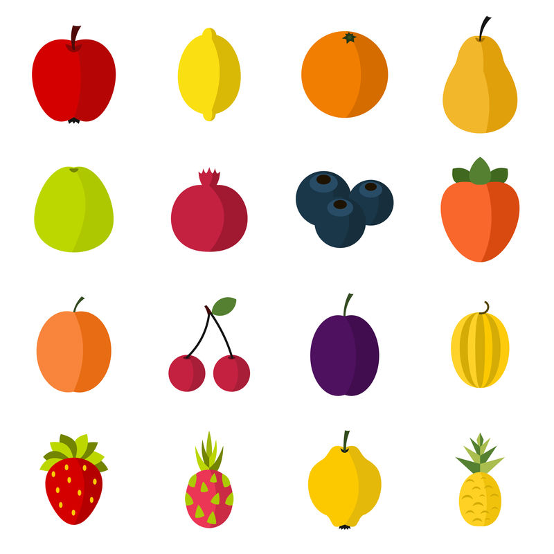 水果图标集向量