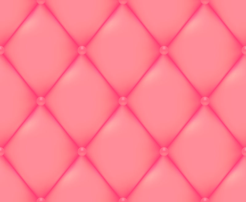 粉色绗缝无缝矢量图案