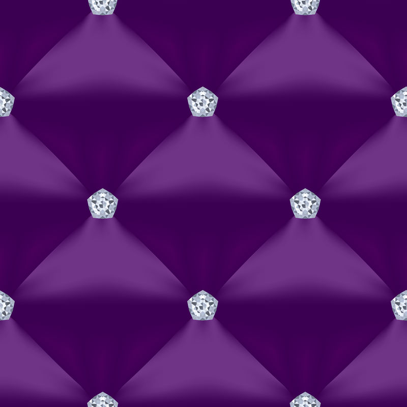紫色绗缝无缝矢量图案