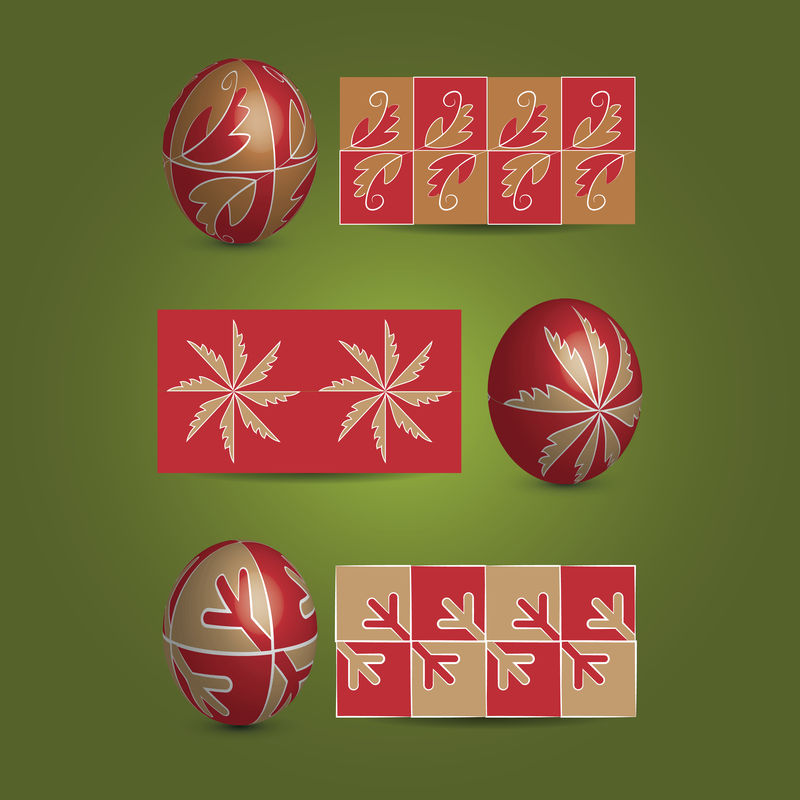 装饰图案复活节彩蛋