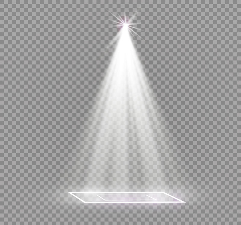 矢量聚光灯-光效应