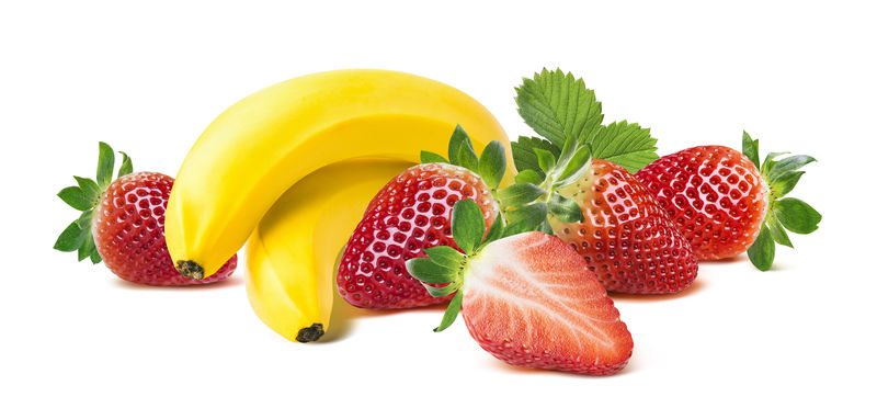 白背香蕉草莓水平成分的分离