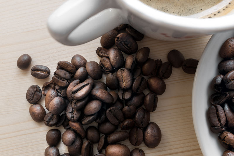 咖啡与咖啡豆