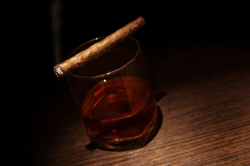 威士忌与雪茄