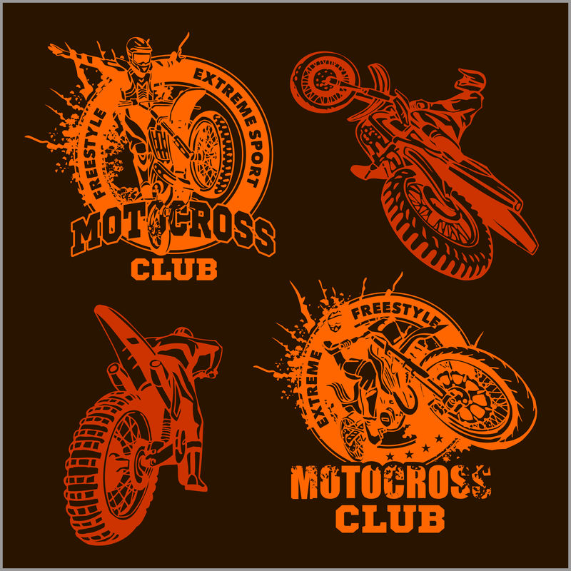 摩托车运动标志