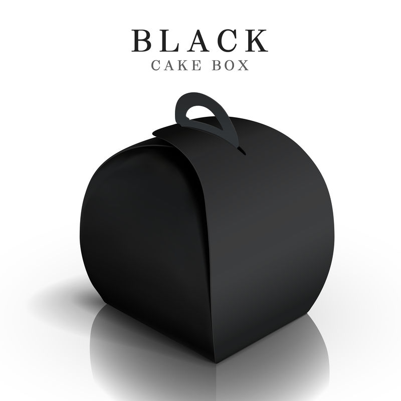 黑蛋糕盒