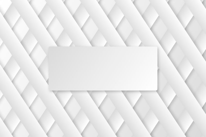 白色3d抽象矢量背景