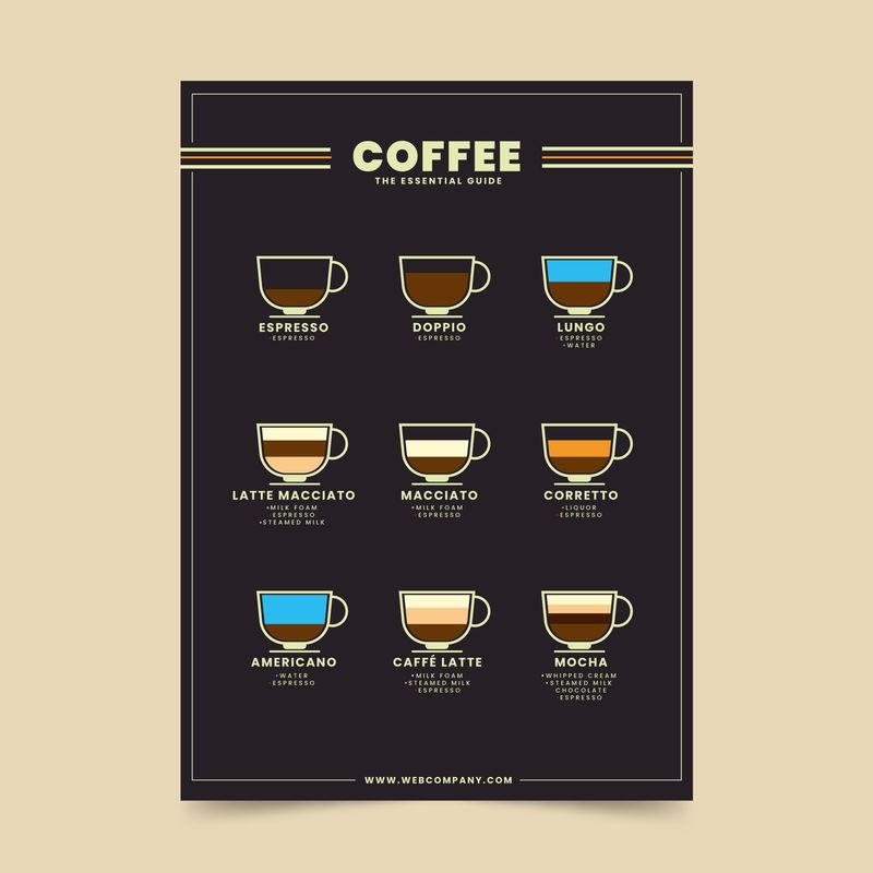 矢量咖啡海报背景