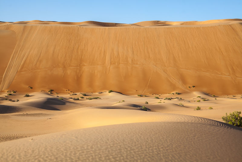 阿拉伯沙漠沙尘暴