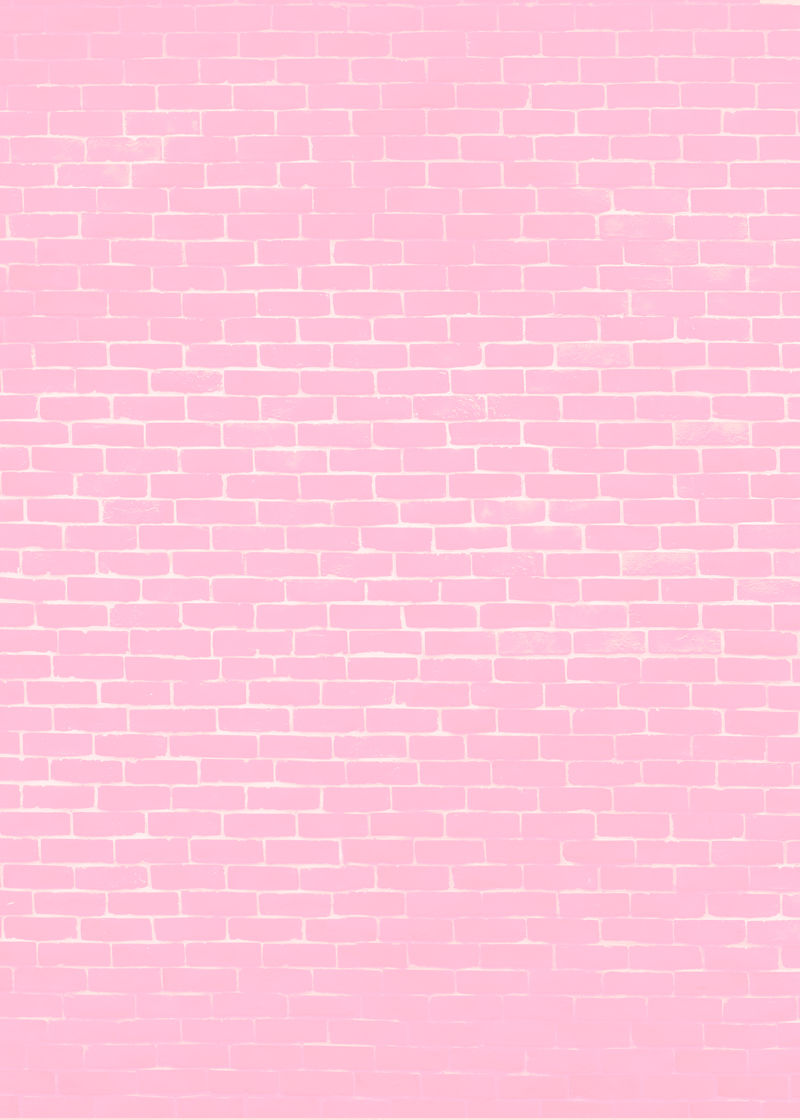 粉红色砖墙纹理背景