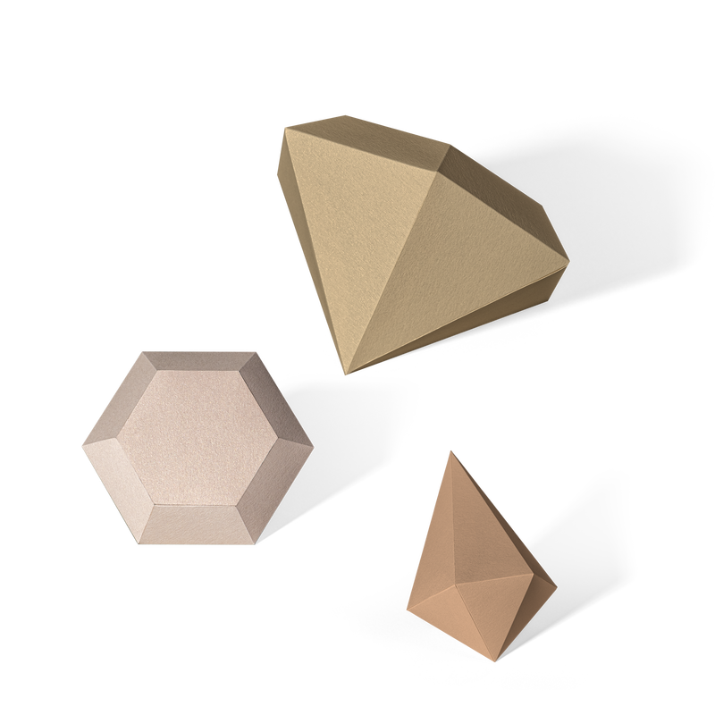 几何钻石系列设计元素