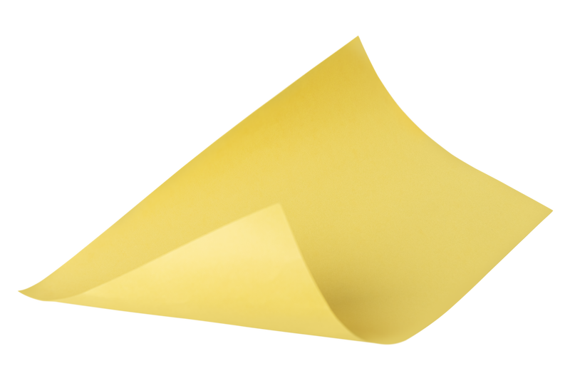 黄色卷曲海图纸设计元素