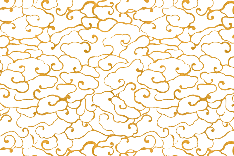 中国黄金传统图案png背景