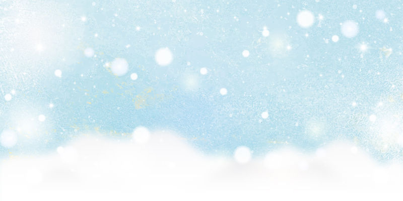 抽象雪景矢量水彩画