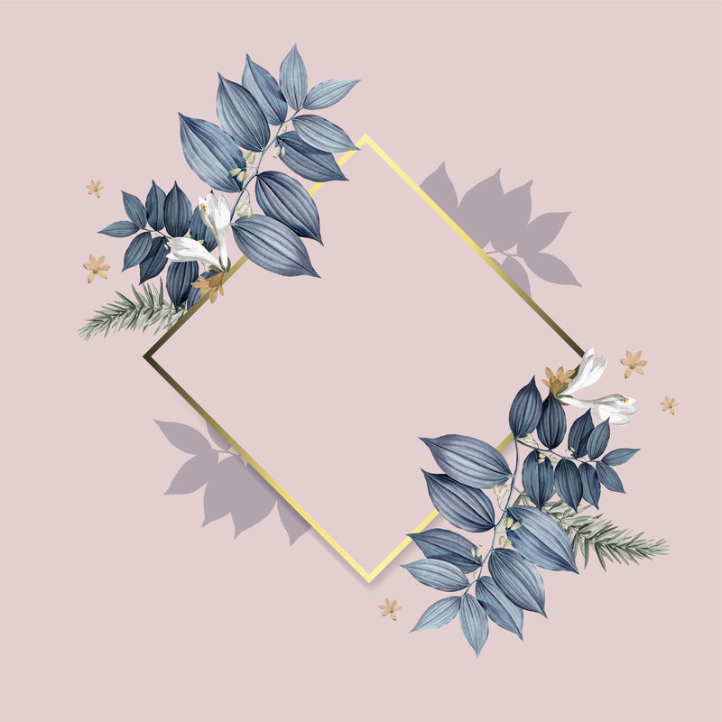 空花金框设计