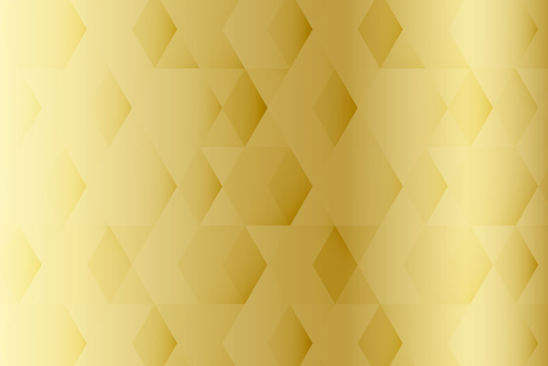 金色几何图案背景