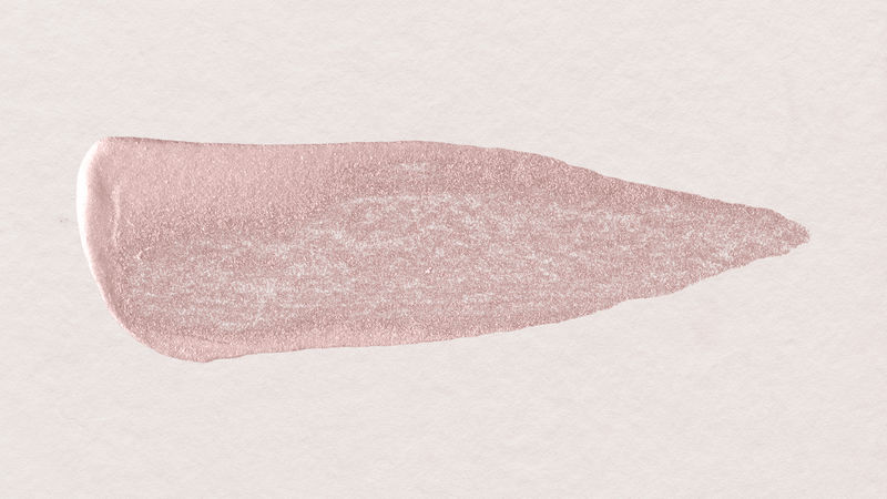 金属粉色笔画插图