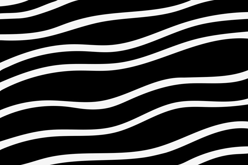复古抽象黑白波浪图案背景向量由Samuel Jessuron de Mesquita的艺术作品混合而成