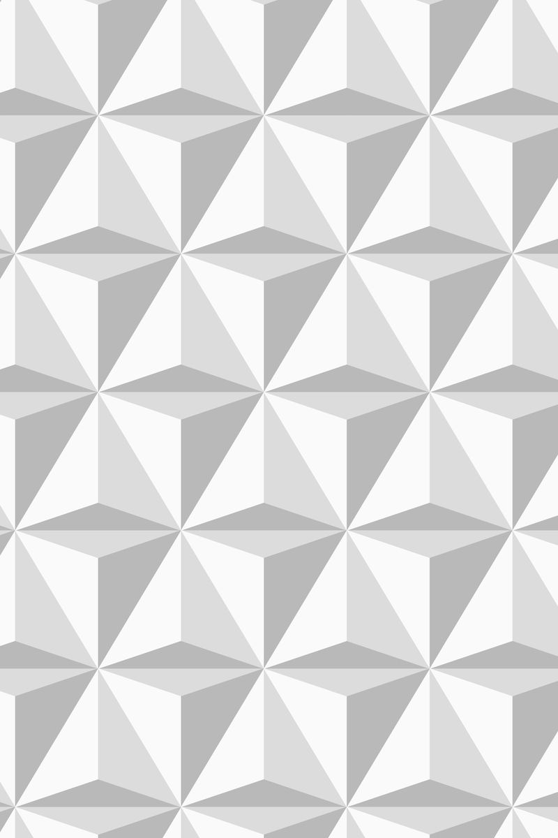 现代风格的三角形3D几何图案矢量灰色背景