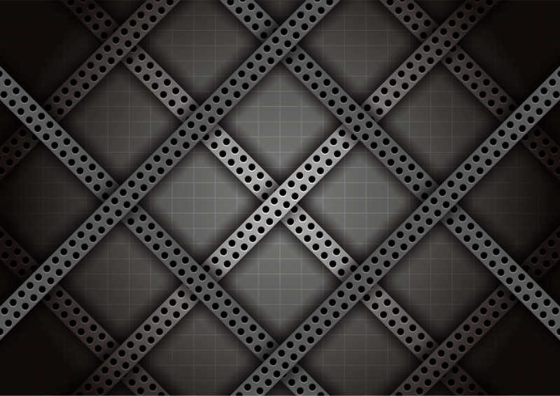 矢量的金属底纹