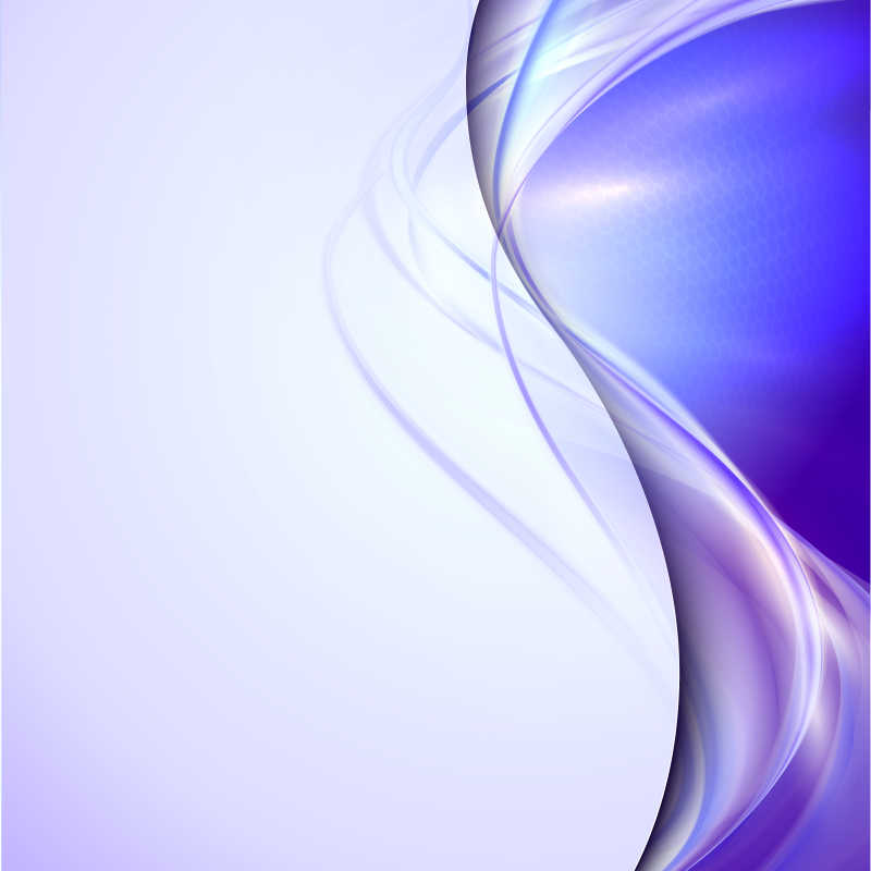 透明紫色波纹背景