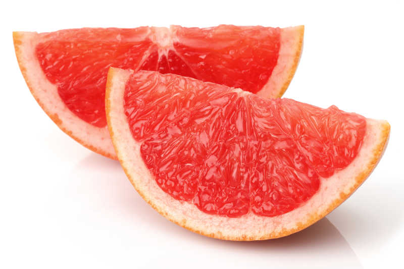 鲜红色的柑橘