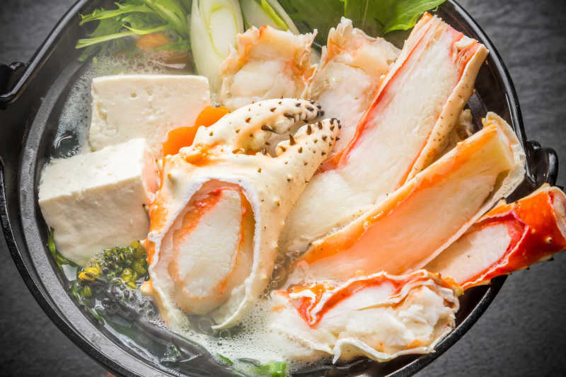 日本美味的海鲜拼盘