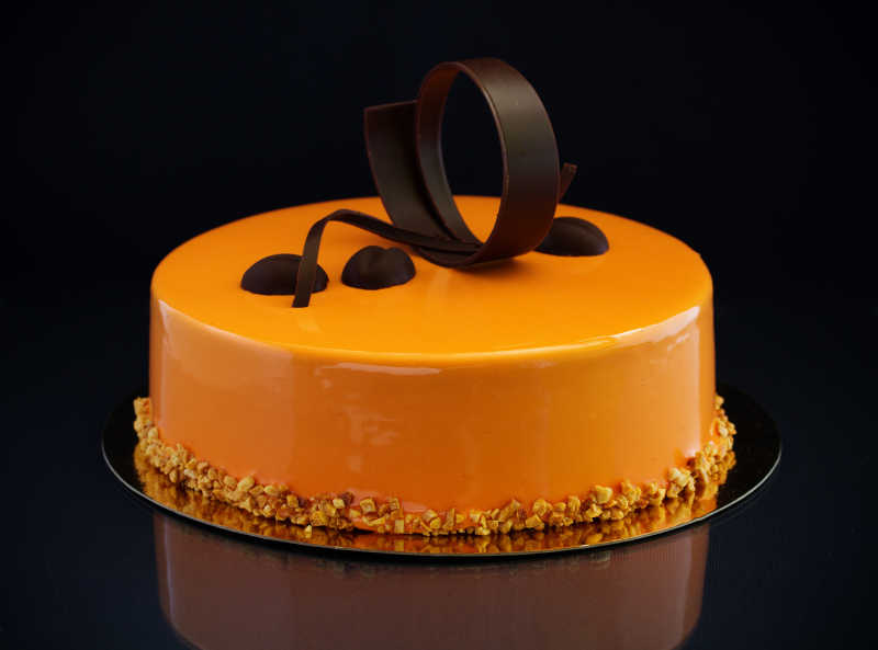 橘色小蛋糕