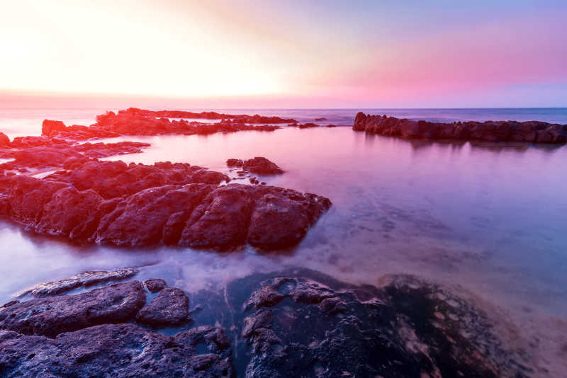 美丽的海上风景