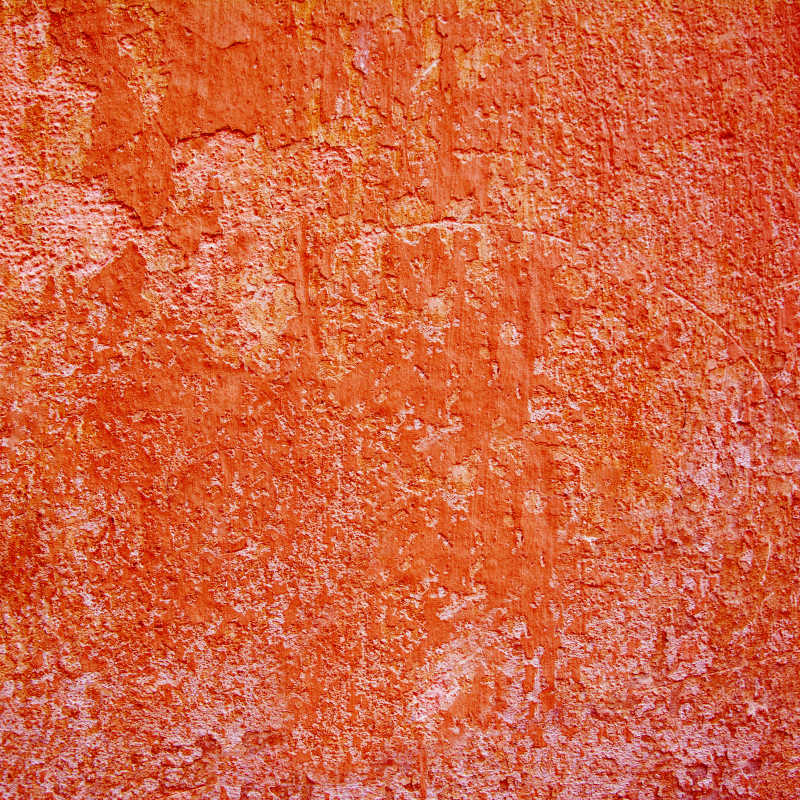 橙色水泥质地抽象背景