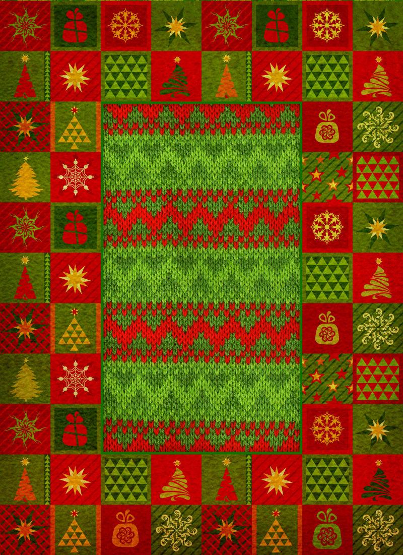 圣诞装饰地毯