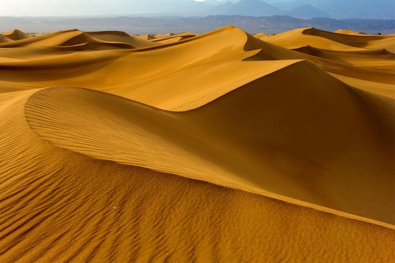 加州死亡谷的沙丘